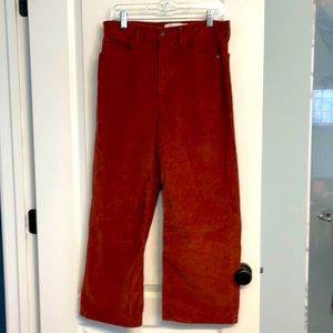 Old navy wide leg high rise corduroy